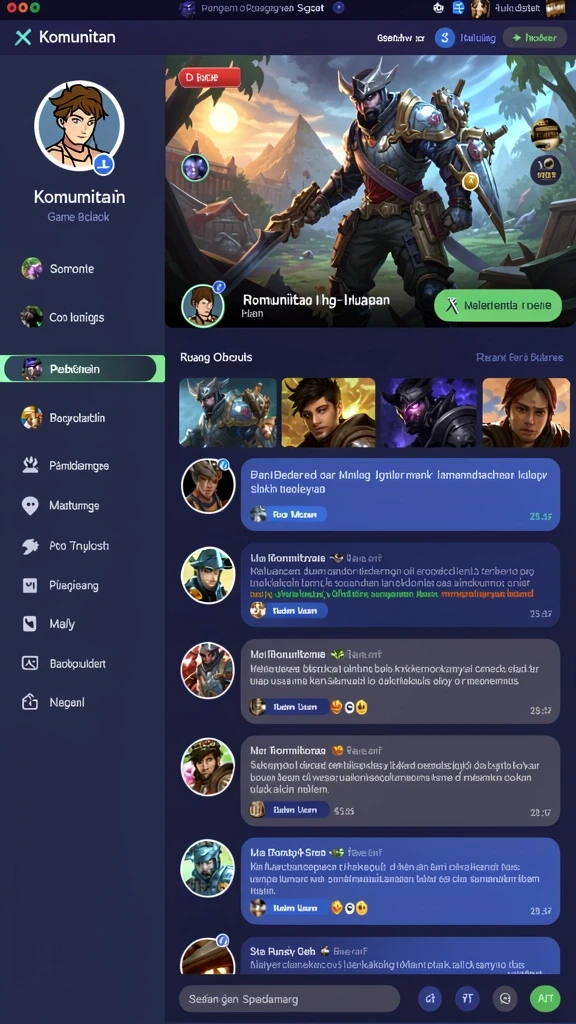 gila138 - Tampilan antarmuka yang menarik dan user-friendly.