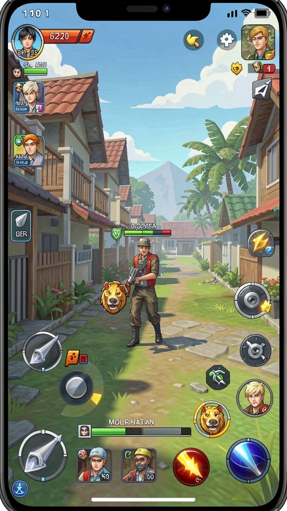 jktgame - Pemain bersaing dalam mode multiplayer yang seru.