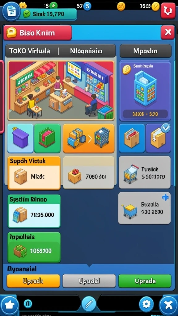 mdg188 - Tampilan salah satu level yang penuh tantangan.