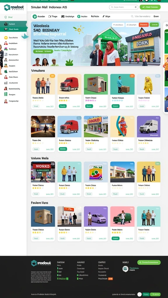 merdeka138 - Tampilan antarmuka yang menarik dan user-friendly.