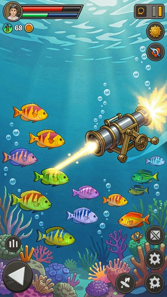 sayap33 - Screenshot menampilkan level yang menantang dengan desain yang indah.
