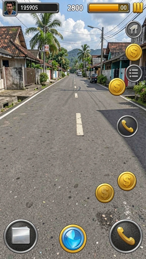 surgavip - Tampilan awal yang menarik dan intuitif.